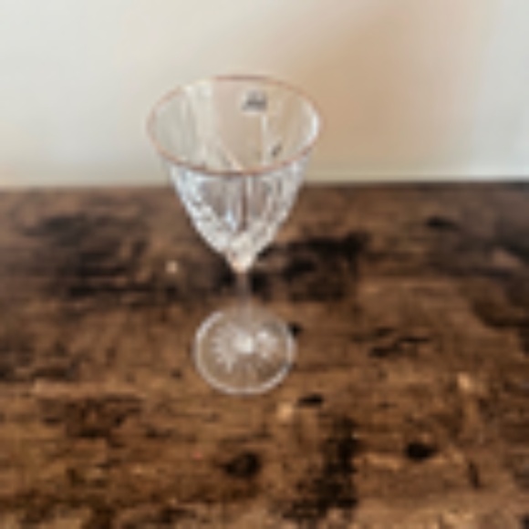 Vintage Cristal D'Arques Cassandra Gold Goblet - Picture 5 of 13